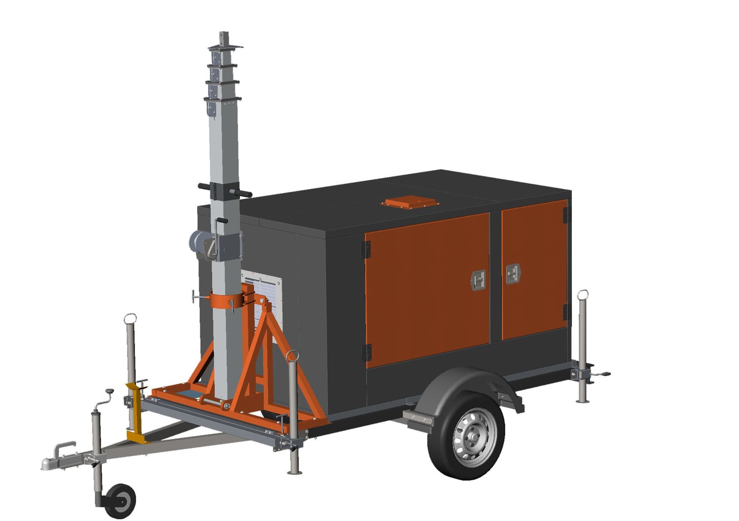 Мобильный комплекс электропитания (Солнечные панели и АКБ)