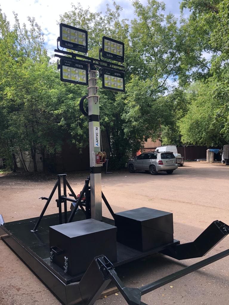 Сани-Волокуши (салазки) осветительные 12,0 (Л) без генератора