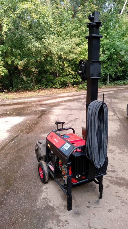 Мобильная осветительная установка МОУ-4,5Т-2х500(Г) 2,7(БГ)