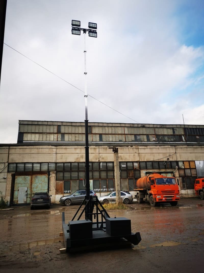 Сани-Волокуши (салазки) осветительные 12,0 (Л) с последующей установкой генератора