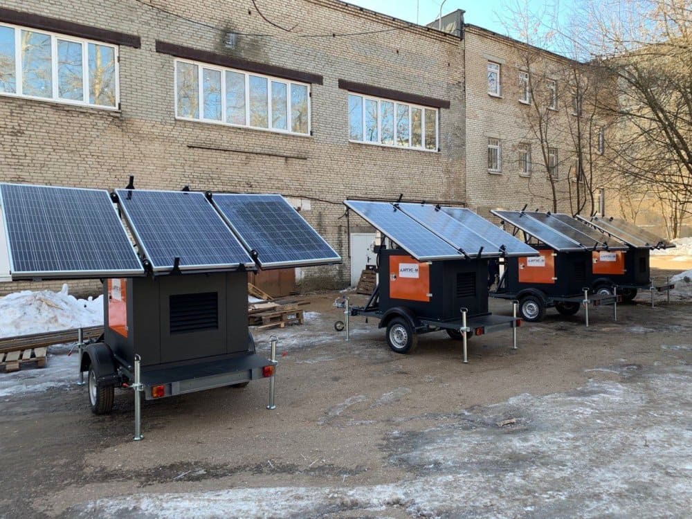 Мобильная платформа с гибридным электропитанием ПОУ 9 (Л) 5,0 (ДГ) СБ