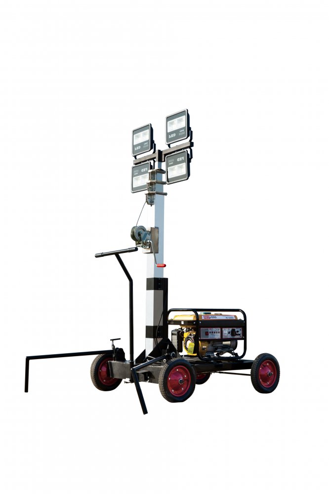 Мобильная осветительная установка МОУ-5,0м(Л)-4х100(С)-2,5кВт(БГ)