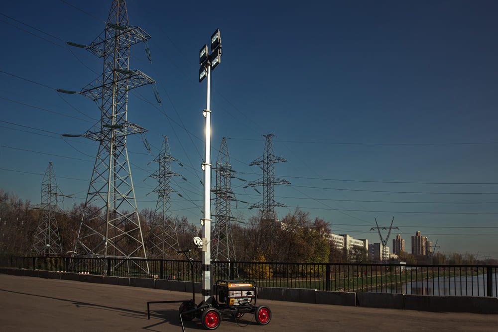 Мобильная осветительная установка МОУ-7,0м(Л)-4х200(С)