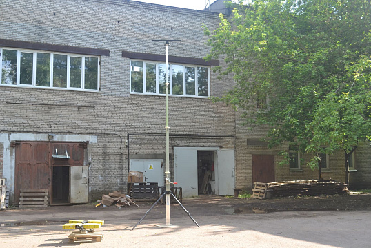 Мачта 7 метров переносная  с лебедкой на треноге без прожекторов ПМО(ПМТ) - 7 (Л)