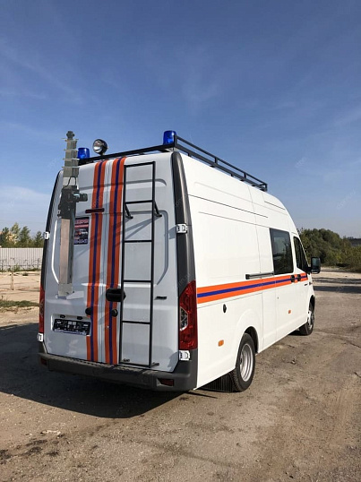 Мачта 4 метра с лебедкой без треноги и прожекторов МАО (ПМ) - 4 (Л)