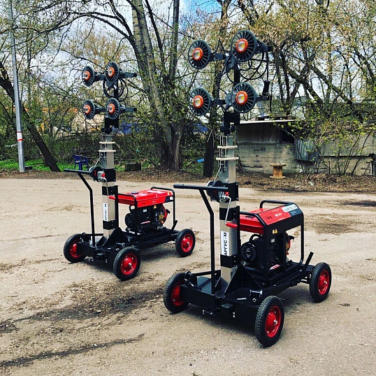 Мобильная осветительная установка МОУ-5,0м(Л)-4х400(МГЛ)