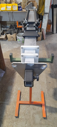 Мачта с лебедкой телескопическая на треноге  ПМО-5м(Л)-4х100Вт(С)