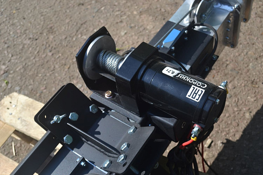 Мачта 10 метров с электролебедкой усиленная телескопическая на  треноге без прожекторов ПМТ - 10 (ЭЛ)