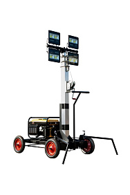 Мобильная осветительная установка МОУ-7,0м(Л)-4х300(С)-2,5кВт(БГ)