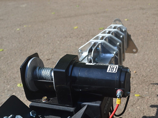 Мачта 5 метров с электролебедкой без треноги и прожекторов МАО (ПМ)- 5 (ЭЛ)