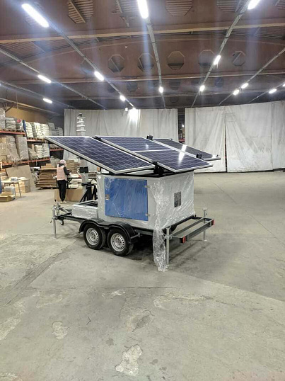 Мобильная платформа с гибридным электропитанием ПОУ 9 (ЭЛ) 5,0 (ДГ) СБ