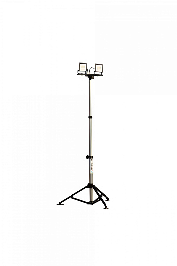 Мачта облегченная складная телескопическая на треноге высотой 1,8 м ПМО-1,8м(Т)-2х100Вт(С)
