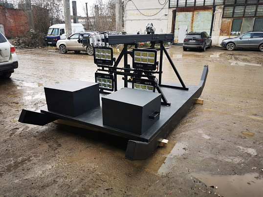 Сани-Волокуши (салазки) осветительные 9,0 (Л) с последующей установкой генератора