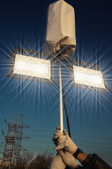 Мобильная осветительная установка МОУ-5,0(Л)-4х500(Г)