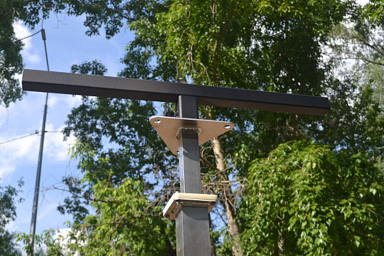 Мачта 7 метров переносная  с лебедкой на треноге без прожекторов ПМО(ПМТ) - 7 (Л)